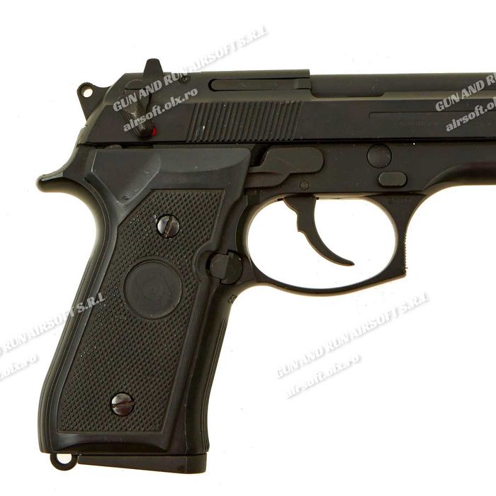 Pistol Airsoft Beretta PUTERNIC Co2 ~ Sigilat+1000Bile 5 Capsule ~ Gaz