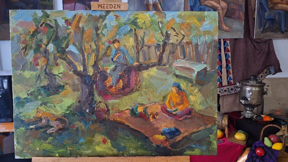 Картины пленер 2025г