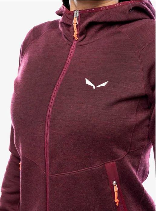 Salewa – Дамски топъл алпийски полар (вълнен микс) M / 38