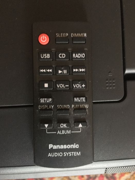 Panasonic RX-D550 с-ма - 20 W Радио, CD, Bluetooth, USB, като Нов