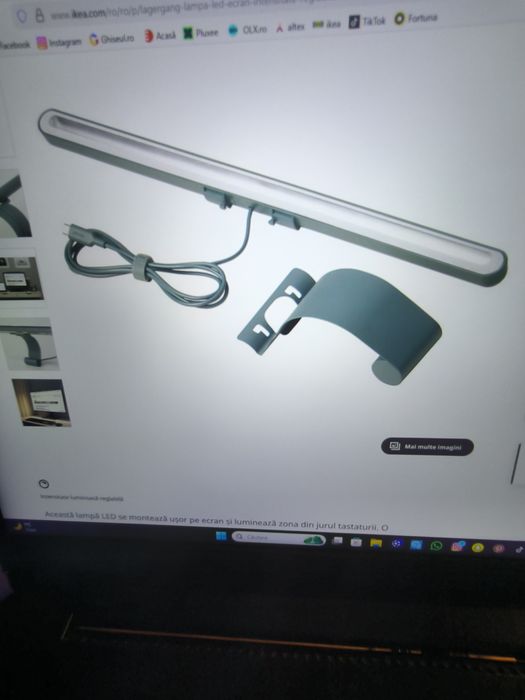 Lampa led ecran nou