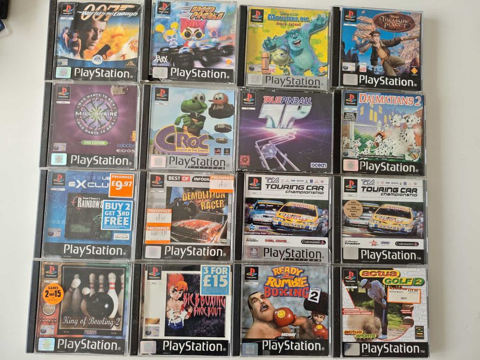 Игри за PS1 Playstation 1 - голямо разнообразие