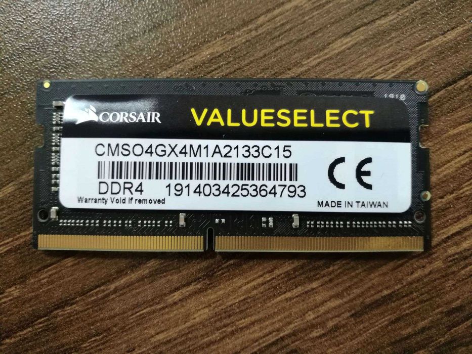 Memorie Laptop Corsair ValueSelect SKhynix 4Gb DDR4 2133Mhz 2400Mhz CL15