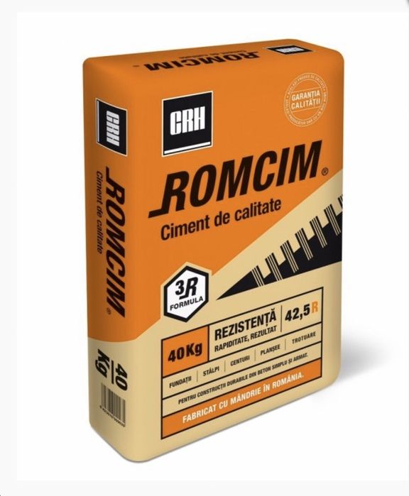 Ciment la sac si la palet