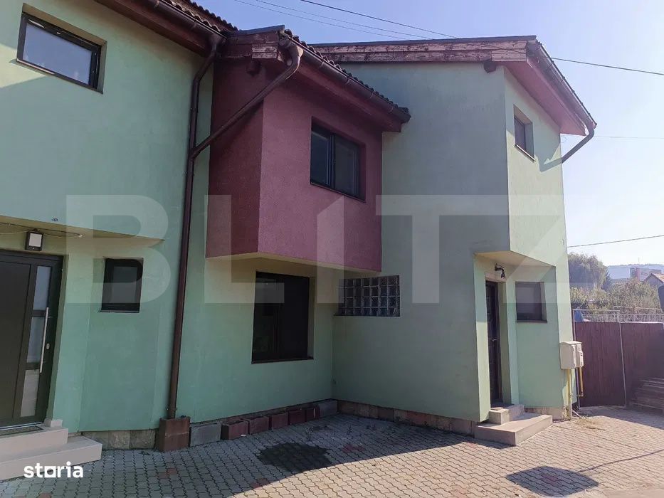 Casa insiruita moderna, 100mp, teren 213mp, zona Somesului
