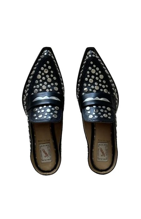 Saboti piele cu tinte (cowboy) Sonora