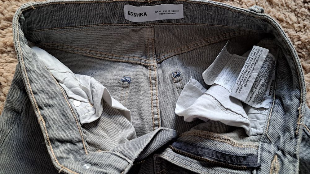 Blugi Bershka 32 -  XXS - 12 ani
