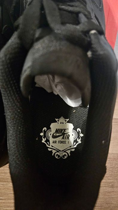 Af1 supreme black nou