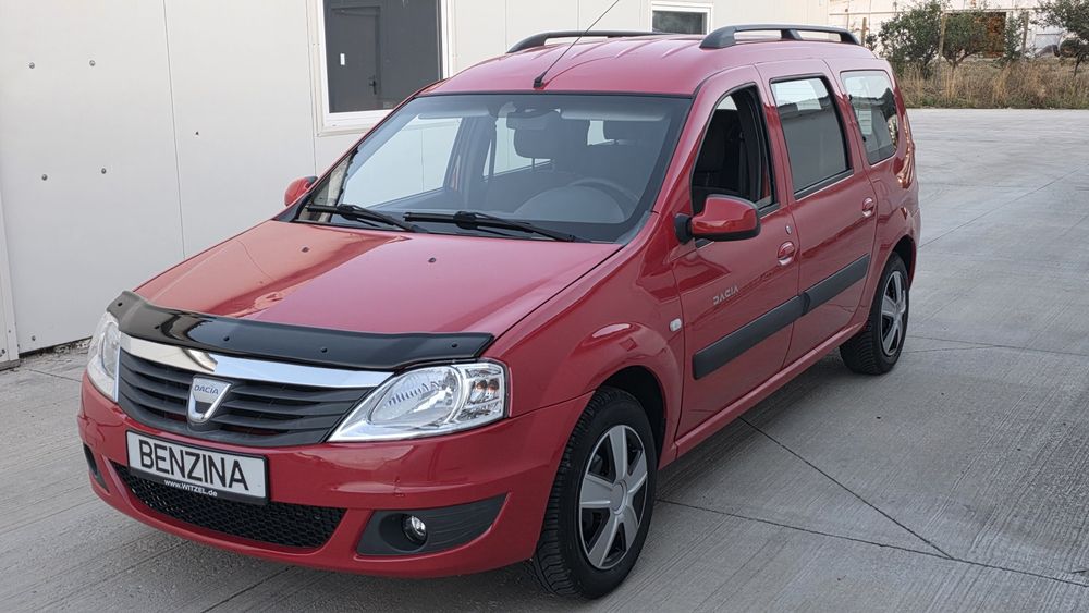 Dacia Logan mcv Laureate/7 locuri/100.000km/1.6 benzină/an 2010  Import Germania