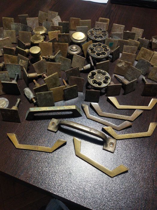 Бронзови месингови дръжки