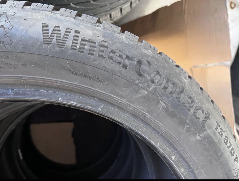 Продавам 2бр гуми 205/55R17 Continental Contiwinter