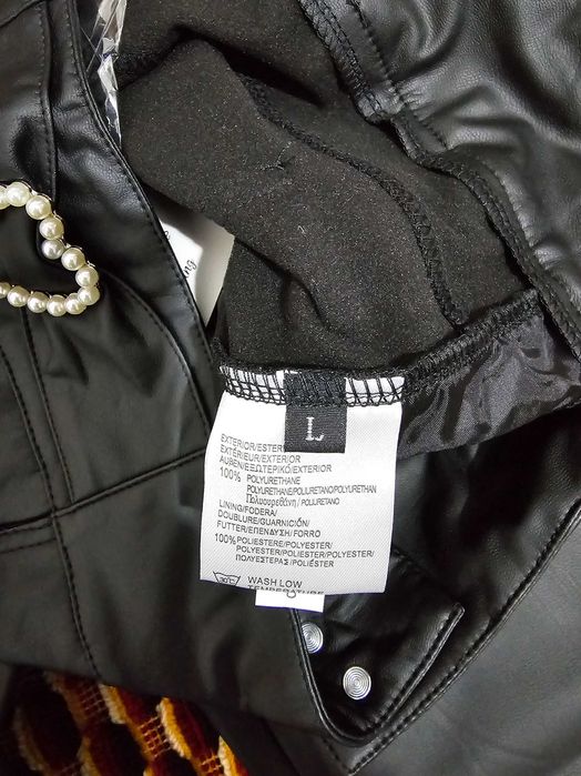 Colanti din imitatie de piele