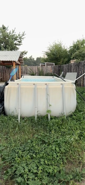Продам каркасный бассейн 4,5*2,5*1,2 м