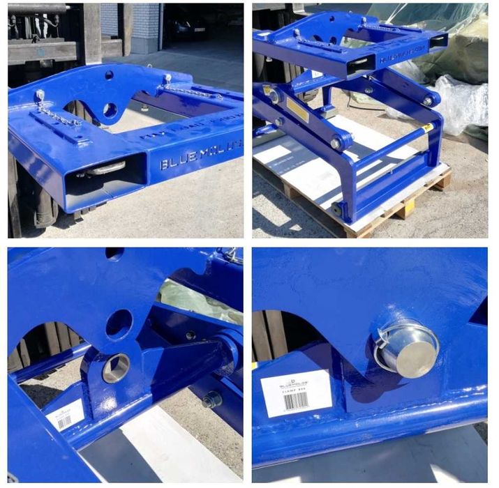 Sistem manipulare / cleste blocuri de beton interconectabile tip lego