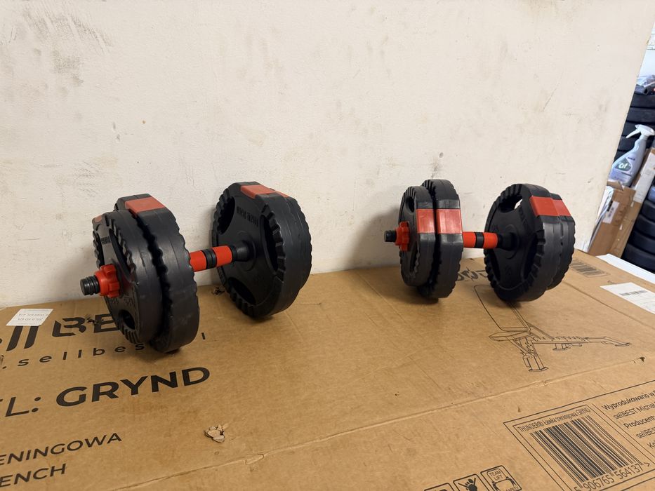 Set Gantere noi 15 kg. Ambele, pret Promo 100 lei