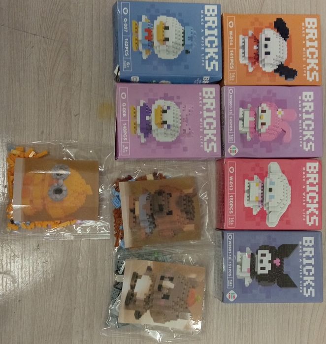 Лего фигурки животных 3D