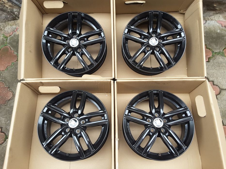 jante aliaj 15; 5x100; Skoda Fabia, Rapid, Scala, Vw Polo
