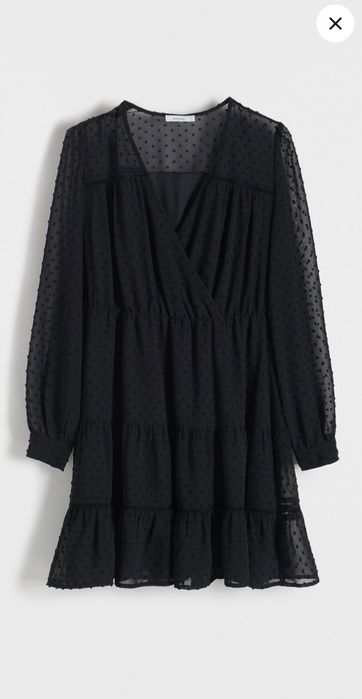 Rochie mini neagra Reserved