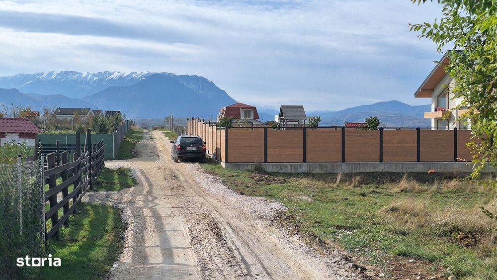 Teren 1000mp cu PUZ in Rasnov, Glajerie