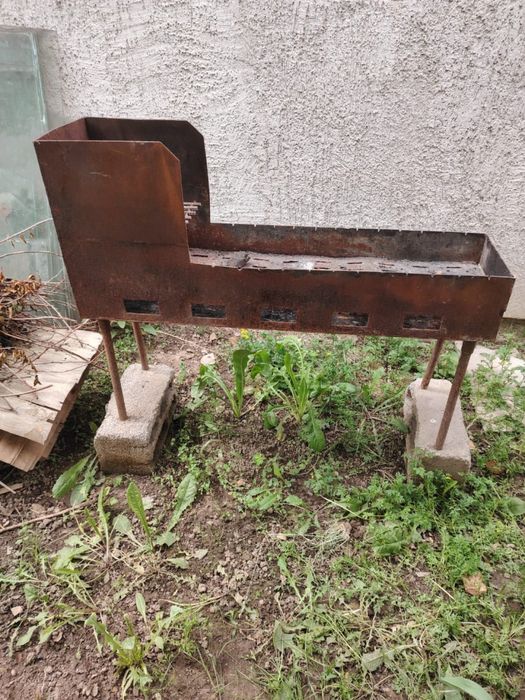 Большой мангал для дома, сада