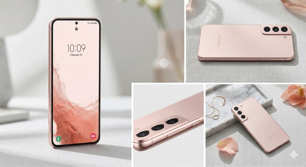 Samsung Galaxy S22 Самсунг РОЗОВОЕ ЗОЛОТО