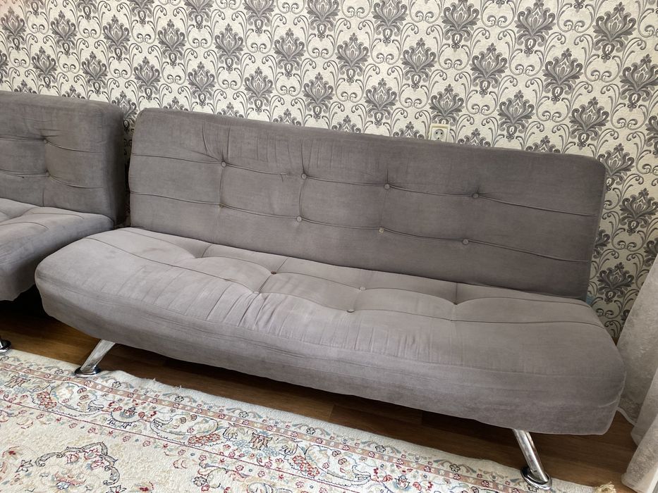 Диван и 2 кресла б/у – недорого!