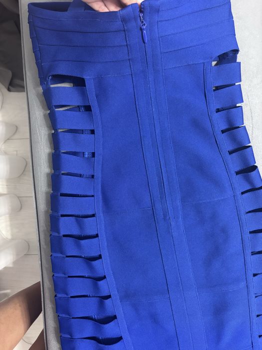 Дълга бандажна секси рокля, размер С