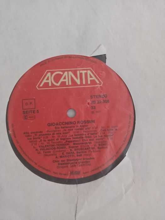 Немски грамофонни музикални плочи,винил антикварна колекция  5 броя