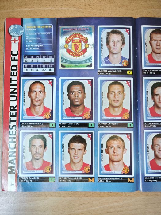 Album Champions League 2007/2008 Panini complet