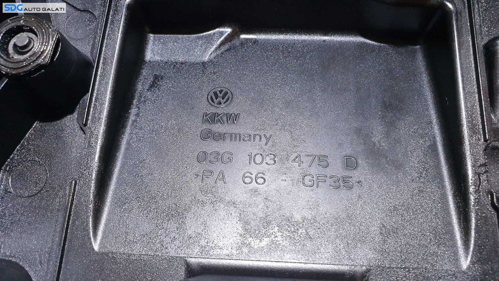 Capac Culbutori Chiulasa Chiuloasa Motor Volkswagen Passat B6 1.9 TDI BLS 2005 - 2010 Cod 03G103475D [B3893]