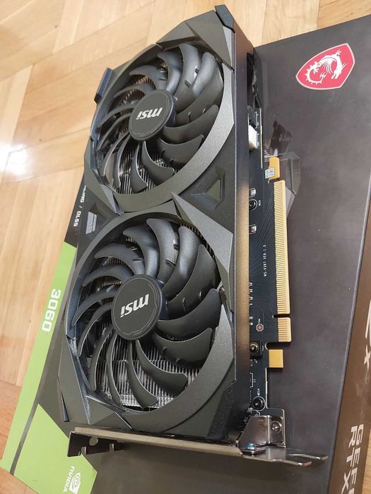RTX 3060 12GB - MSI Ventus 2x OC, Asus Dual