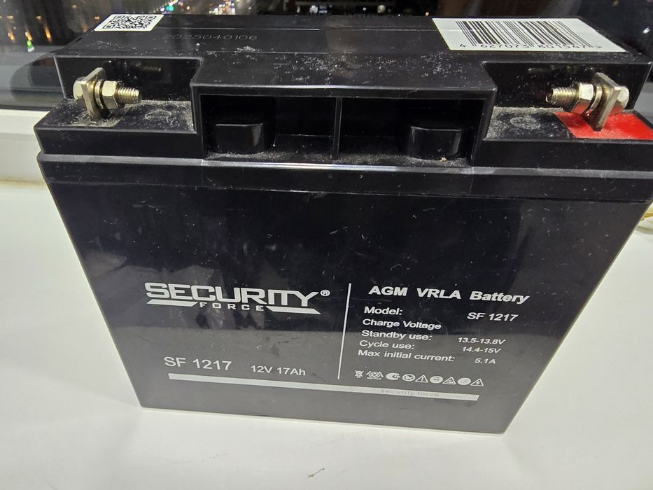 Продам аккумулятор 12V 17ah