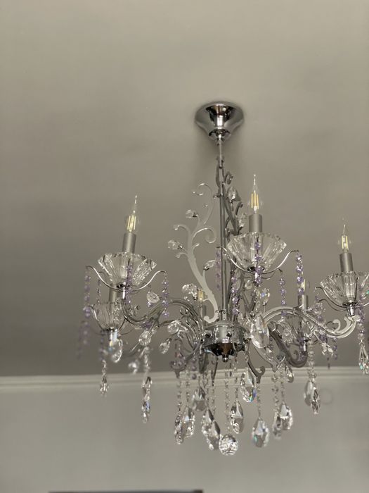 Люстры хрустальные, 2шт