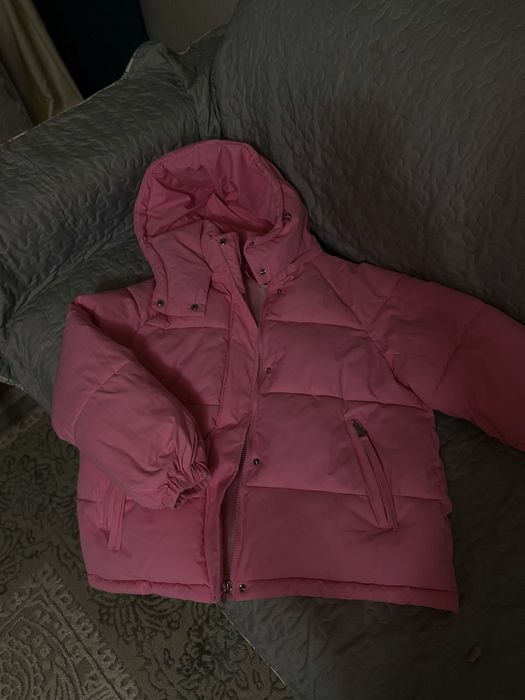 Демисезонная куртка розовая
