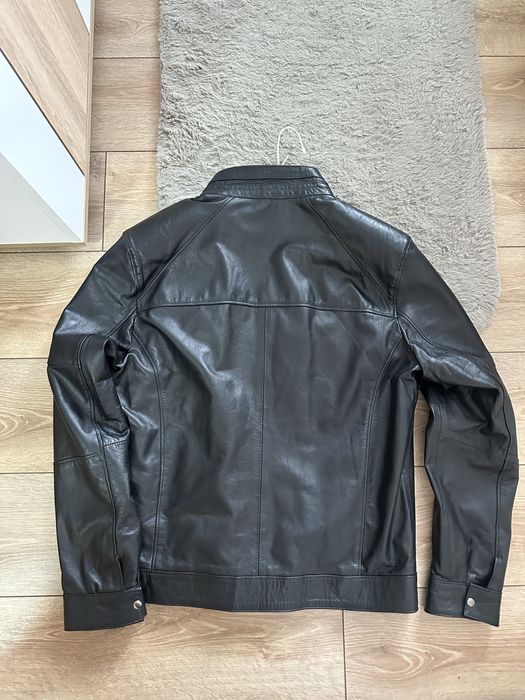 Мъжко яке от естествена кожа