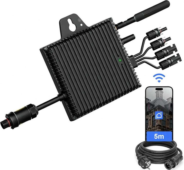 Нов Соларен микро инвертор E-POLAR 800W IP67 с WiFi и мобилно приложение