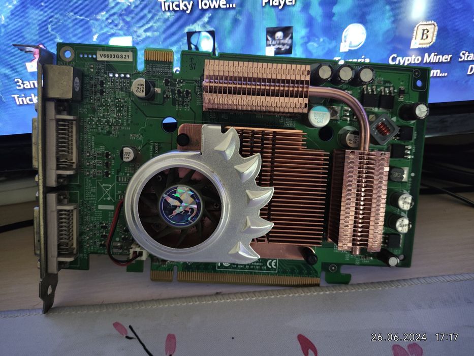 Видеокарта 6600gt