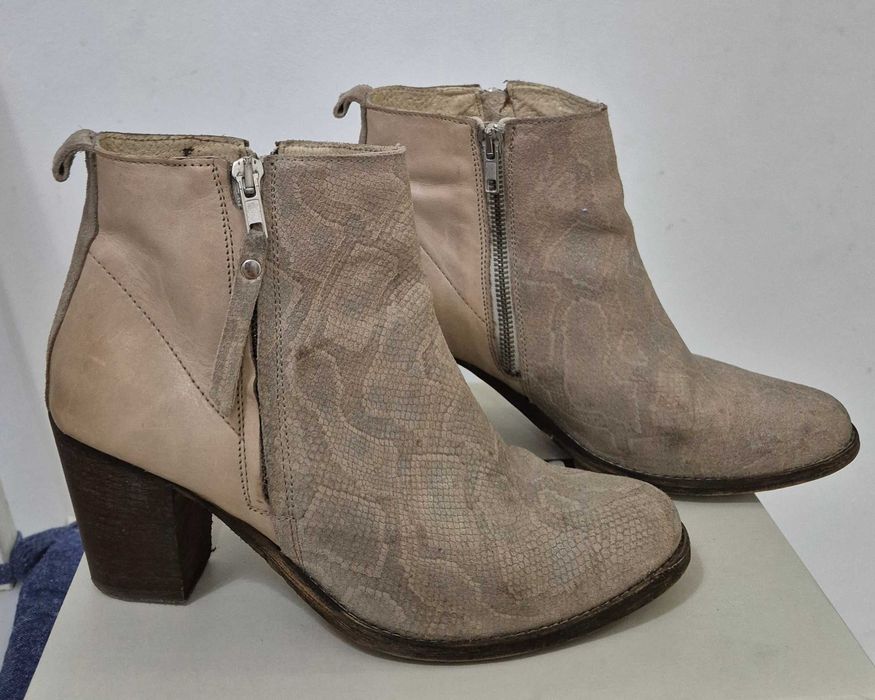 Botine  Benvenuti piele