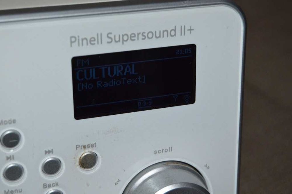 Radio Internet / DAB+ / FM Pinell Supersound II+ cu Wi-Fi, Spotify - DEFECT