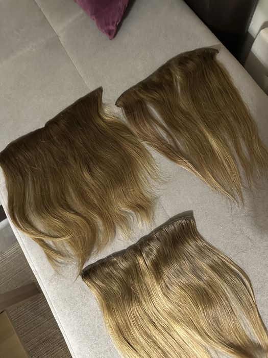 Руска реми треса, коса естествена