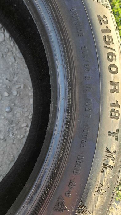 215/60 R18 • Iarna • Continental WinterContact TS850P SSR MOE XL 100T Runflat | 2 buc | DOT 2025 | Pret/buc