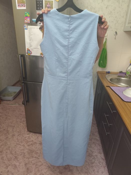 Женское летнее платье лён новое.