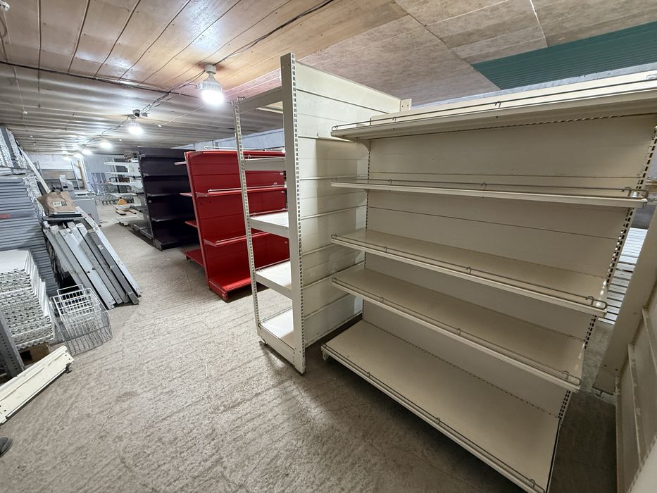 Стеллажи торговые б/у