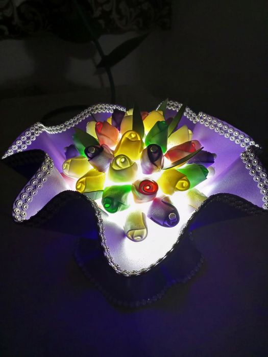 Букет- светильник