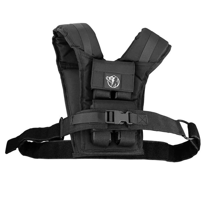 Vesta cu greutati, 10 KG, negru, Gorilla Sports