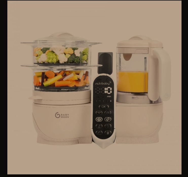 Babymoov Nutribaby+ 5 în 1 – Robot multifuncțional pentru bebeluși
