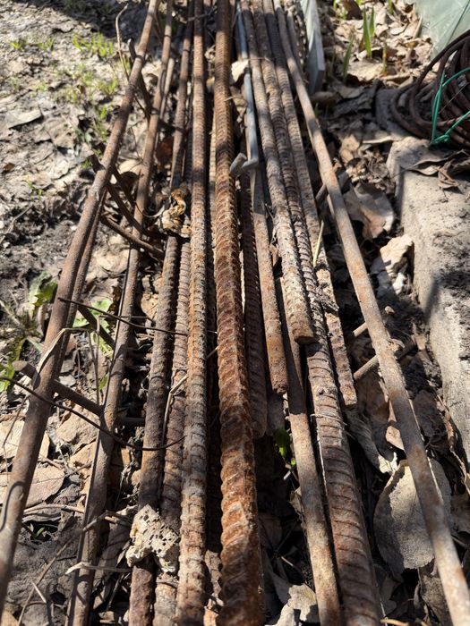 Арматура разного размера