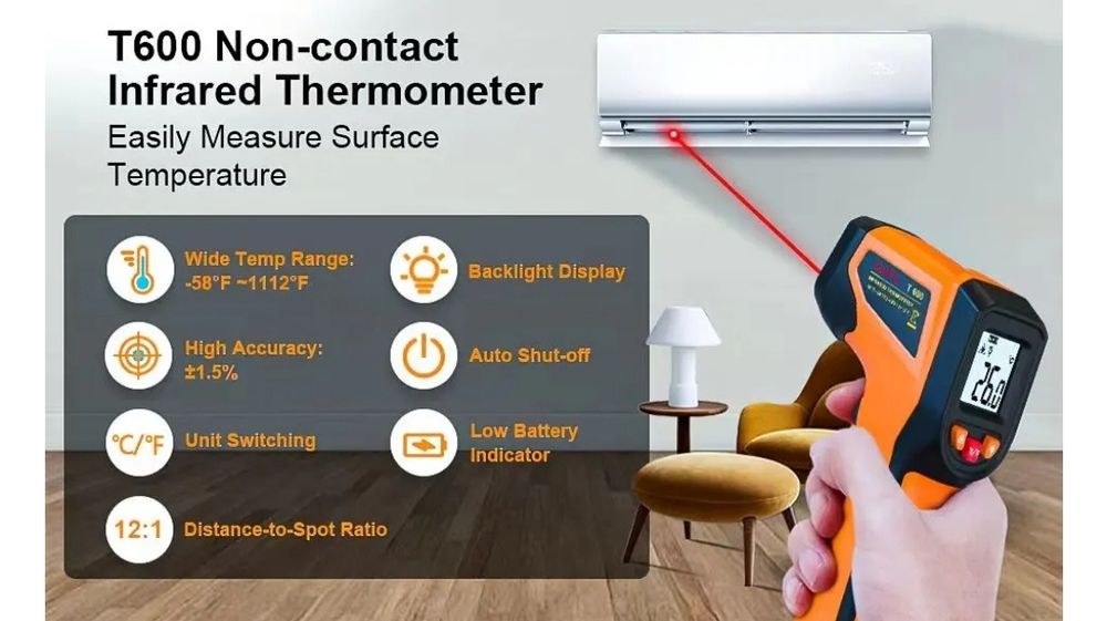 Лазерный термометр Т600