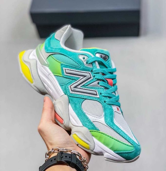 Нови оригинални дамски маратонки New balance 9060 green