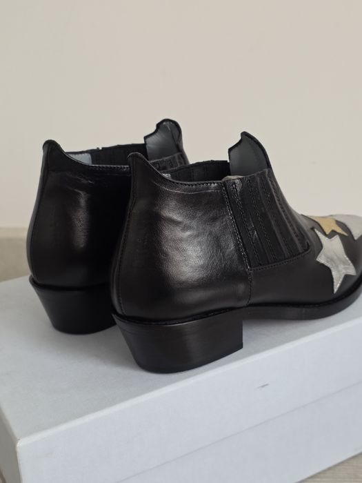 Боти Chiara Ferragni - естествена кожа